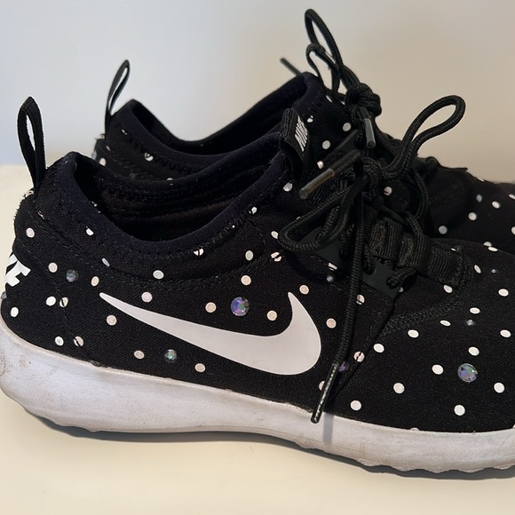 Polka Dot Bedazzled Nike Sneakers - Picture 2 of 7